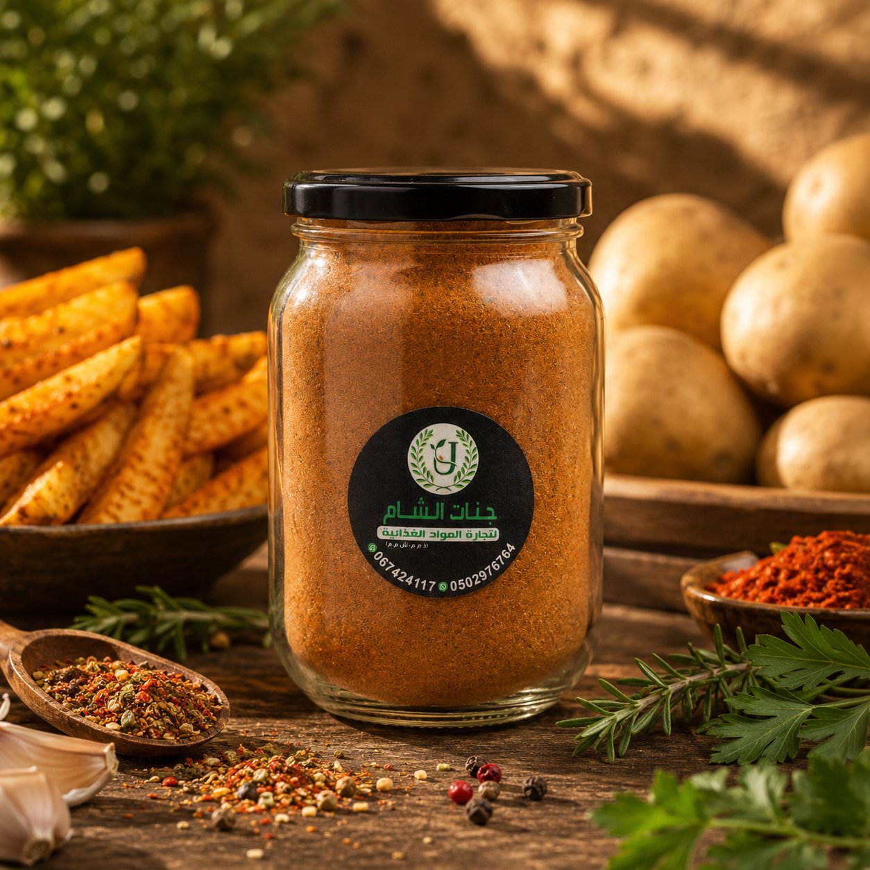 بهارات البطاطا